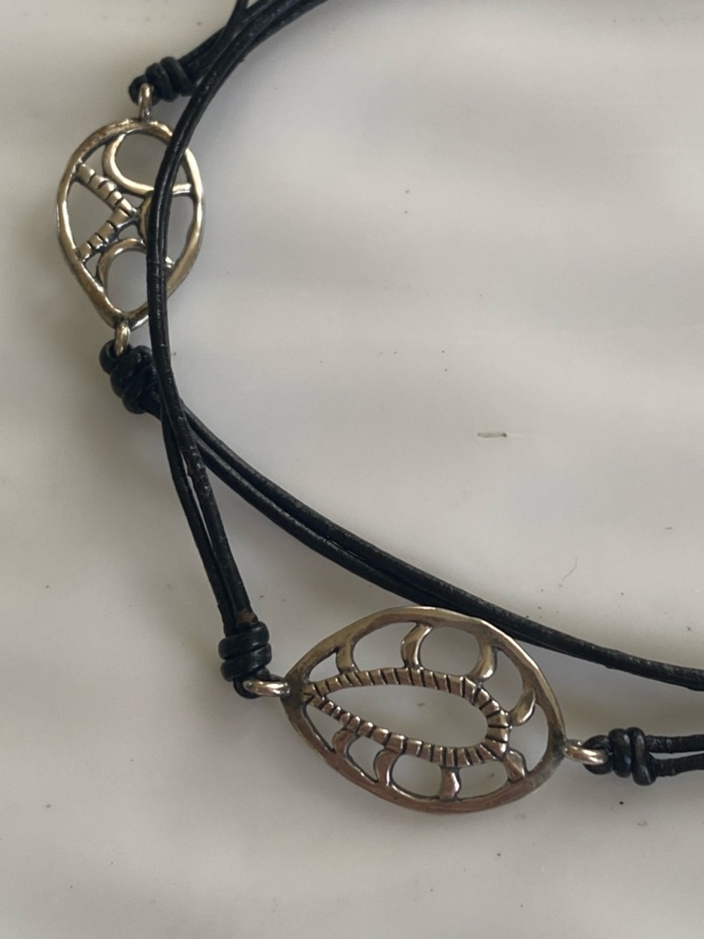 Silpada Boho Charm Black Cord Bracelet
B2476 fits up to 8.5 inches - Picture 4 of 7